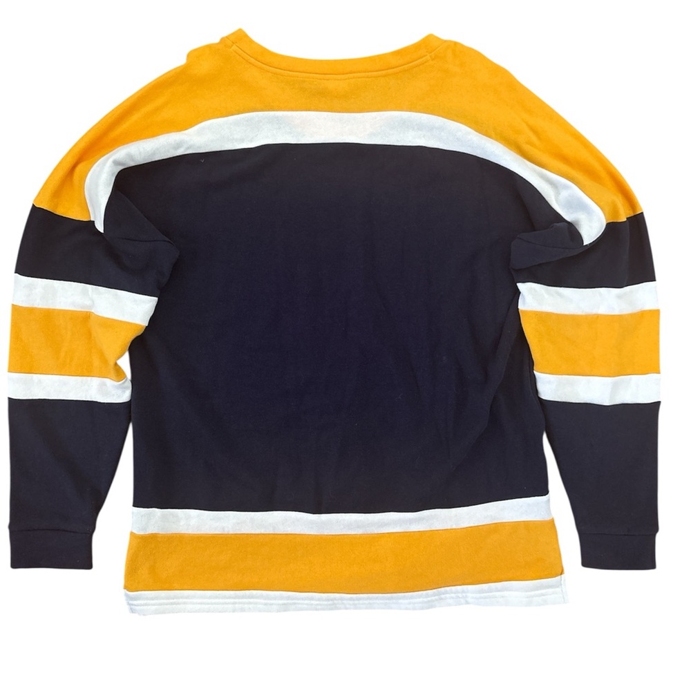 WVU  Navy & Gold Long-Sleeve Rugby Shirt - Picture 2 of 7